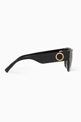 Buy Versace Black Medusa Ares Sunglasses For Men Online Ounass Saudi