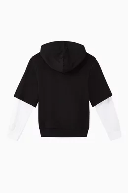 Buy Balmain Black 3D Logo Cotton Sweatshirt For Boys Online Ounass Saudi