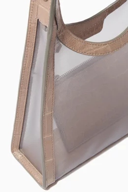 STAUD mesh leather bag STAUD アパルトモン mesh leather bag 完売品  