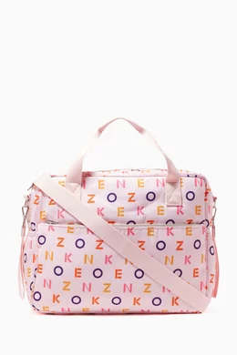 Buy KENZO KIDS Purple Logo Diaper Bag in Nylon For Baby Girls Online Ounass Saudi