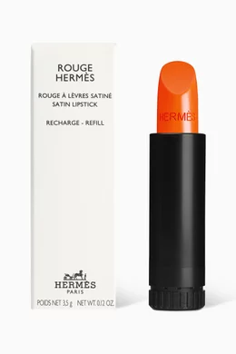 Buy HERMÈS 33 Orange Boite Rouge Hermès Satin Lipstick Refill, 3.5