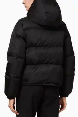 Winter jacket with triangle logo hot sale