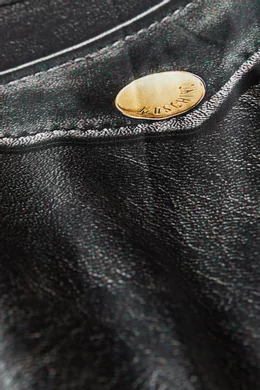 Buy Moschino Black Macro Biker Cotton Leggings For Women Online Ounass Saudi