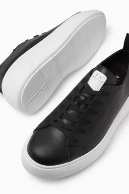 Leather Sneakers Armani Shoes Woman Armani Exchange XCC64