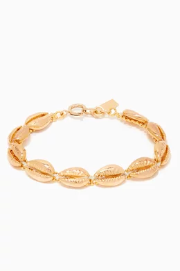 Buy Isabel Marant Gold Shell Bracelet For Women Online Ounass Saudi