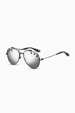 Givenchy star aviators top
