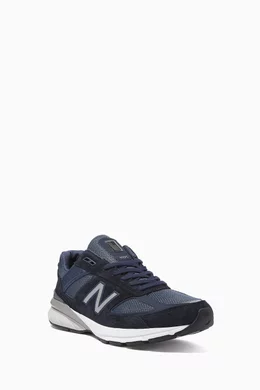 Buy New Balance Blue 990 N Low Top Sneakers For Men Online Ounass Saudi