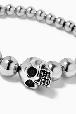 Skull multi beaded bracelet new arrivals