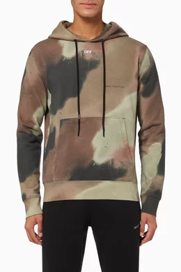 Off white camo stencil hoodie hotsell