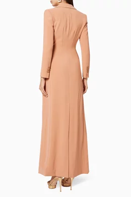 slim fit dress slacks Rose Gold Luster Peak Lapel Dinner Jacket Tuxedo Rental Rose Gold Luster Tuxedo with Slim Black Pants