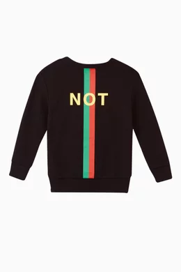 【美品】 グッチ GUCCI FAKE NOT スウェット 20aw サイズ10 GUCCI FAKE NOT トレーナーGUCCI /グッチ】より波紋を呼んだ20AW