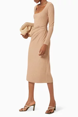 acler knit dress Acler Patel Striped Knit Mini Dress