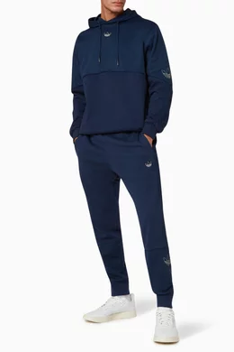 Silver foil outline track pants sale