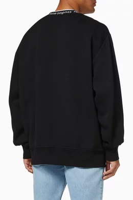 Acne studios black sweatshirt outlet