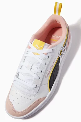 Buy Puma White x Peanuts Ralph Samson Sneakers in Mixed Leather For Girls Online Ounass Saudi
