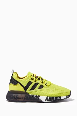 Buy adidas Yellow ZX 2K Boost Sneakers For Boys Online | Ounass Saudi