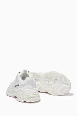 Buy Balenciaga White Triple S Sneakers in Double Foam Mesh For UNISEX Online Ounass Saudi
