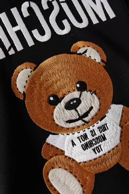 Moschino teddy bear hoodie hot sale
