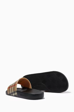 Burberry vintage slides deals