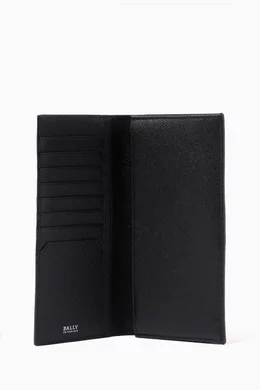 Buy Bally Black Taliro Continental Wallet in Leather For Men Online Ounass Saudi