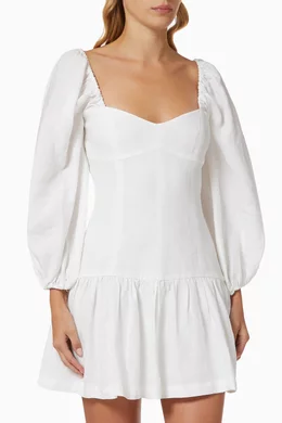 aperol linen dress Petal and Pup Women's Emilia Short Set main image 1