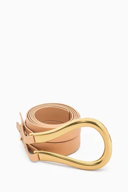 【送料&関税込】Bottega Veneta Double Strap Belt Buy Bottega Veneta Neutral Double Strap Belt in French