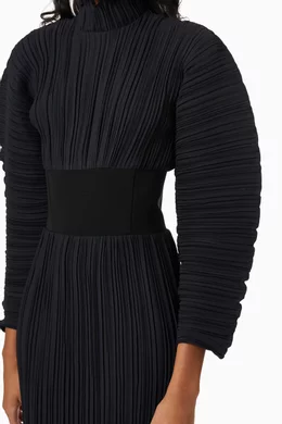 dion lee crepe pleated dress dion lee pink dress