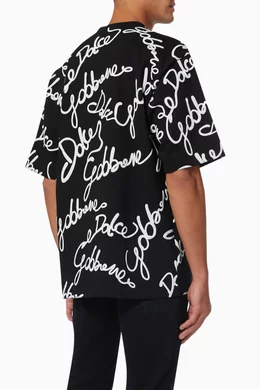 Dolce & Gabbana/DNAオーバーサイズ3Dラバー加工D&G Tシャツ 214445298_blk_pk.jpg?ts=