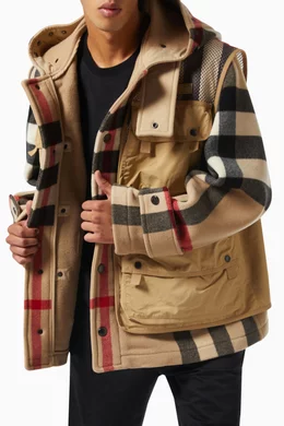 Jacket with detachable gilet clearance