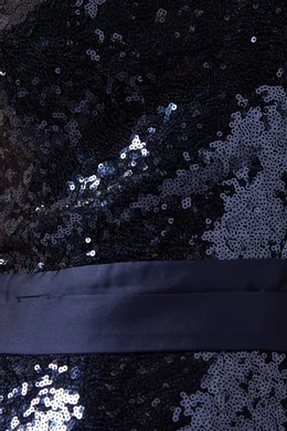Buy Elle Zeitoune Blue Alease Sequin Dress For Women Online | Ounass Saudi