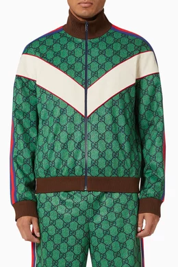 Tracksuit Gucci Jacket Price In Rands Buy Gucci Green GG Zip