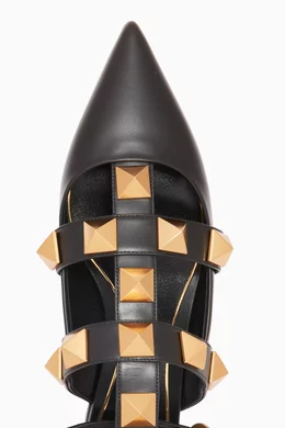 Buy Valentino Garavani Black Valentino Garavani Roman Stud Ballet