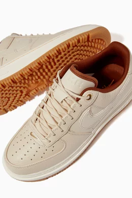 Buy Nike White Air Force 1 Luxe Sneakers in Leather For Men Online Ounass Saudi