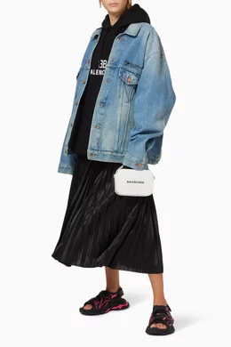 Buy Balenciaga Black BB Pixel Medium Fit Hoodie in Medium Fleece