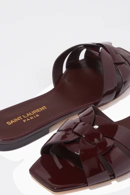 Ladies Sandals Yves Saint Laurent Tribute Flat Sandals Buy SAINT