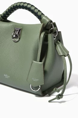 Buy Mulberry Green Small Iris Shoulder Bag in Small Classic