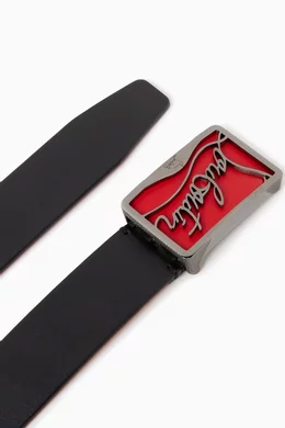 未使用品Christian Louboutin Ricky Belt 85/34 Ricky - Christian Louboutin