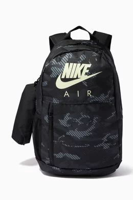 Buy Nike Black Air Camo Print Backpack For Boys Online Ounass Saudi