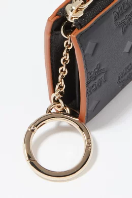 Mcm Wallet Klara Chain Wallet In Monogram Leather MCM Klara