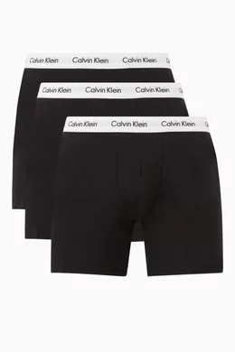 Buy Calvin Klein Black Plus Size Boxer Briefs in Stretch Cotton