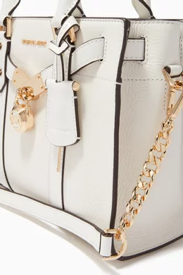 Nouveau hamilton small pebbled leather satchel best sale