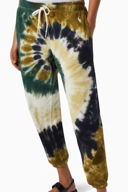Polo tie dye sweatpants new arrivals
