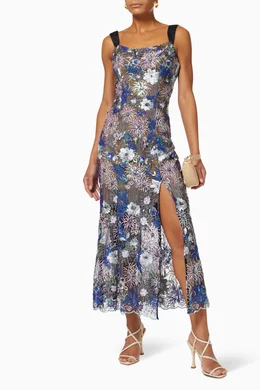 elliatt paige sequin mesh dress Buy Elliatt Multicolour Paige Dress in Sequinned Embroidery Mesh For Women  Online