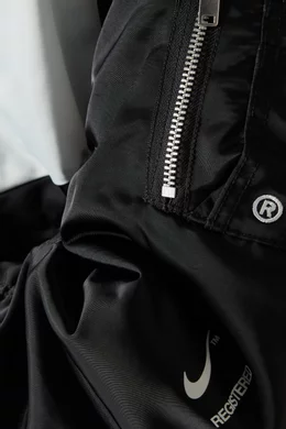 Buy Nike Black M Nsw Synfl Swoosh Bomber Jacket in Nylon For