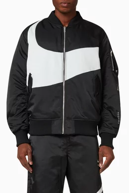 NIKE】NSW SYNFL SWOOSH BOMBER☆DD6056-010 (Nike/アウター