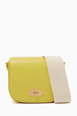 Small Darley Satchel Bag in Silky Calf Leather