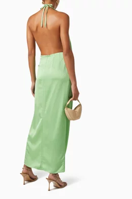 aretha franklin green dress Anna Quan Women's Penelope Dress – Saint Bernard main image 0