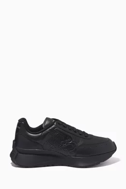Alexander mcqueen runners black shop