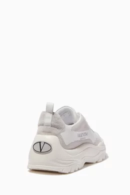 Buy Valentino Garavani White Valentino Garavani Gumboy Sneakers in