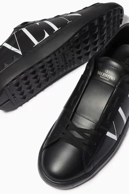 Buy Valentino Garavani Black Valentino Garavani VLTN Open Lace